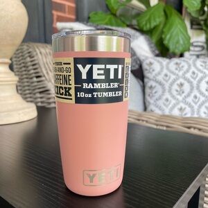 YETI Rambler 10oz Sandstone Pink Tumbler